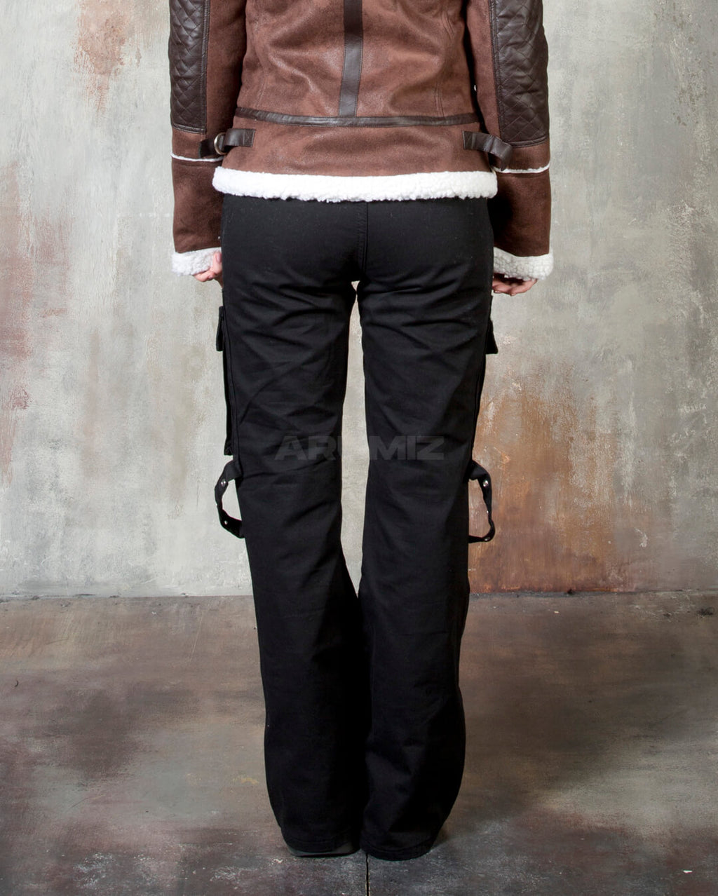 Techwear Strap Multi-Pocket Bootcut Cargo Pants