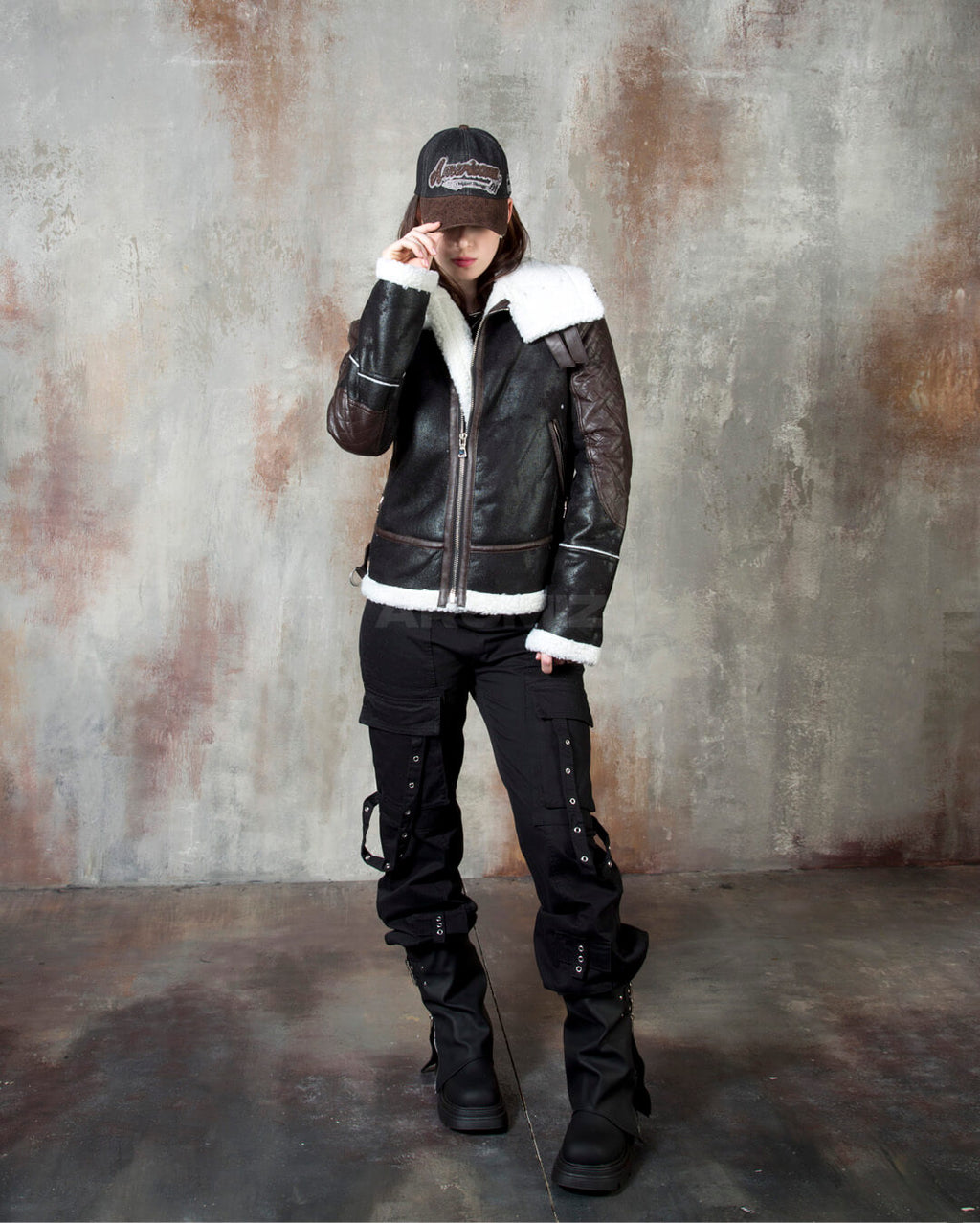 Techwear Strap Multi-Pocket Bootcut Cargo Pants