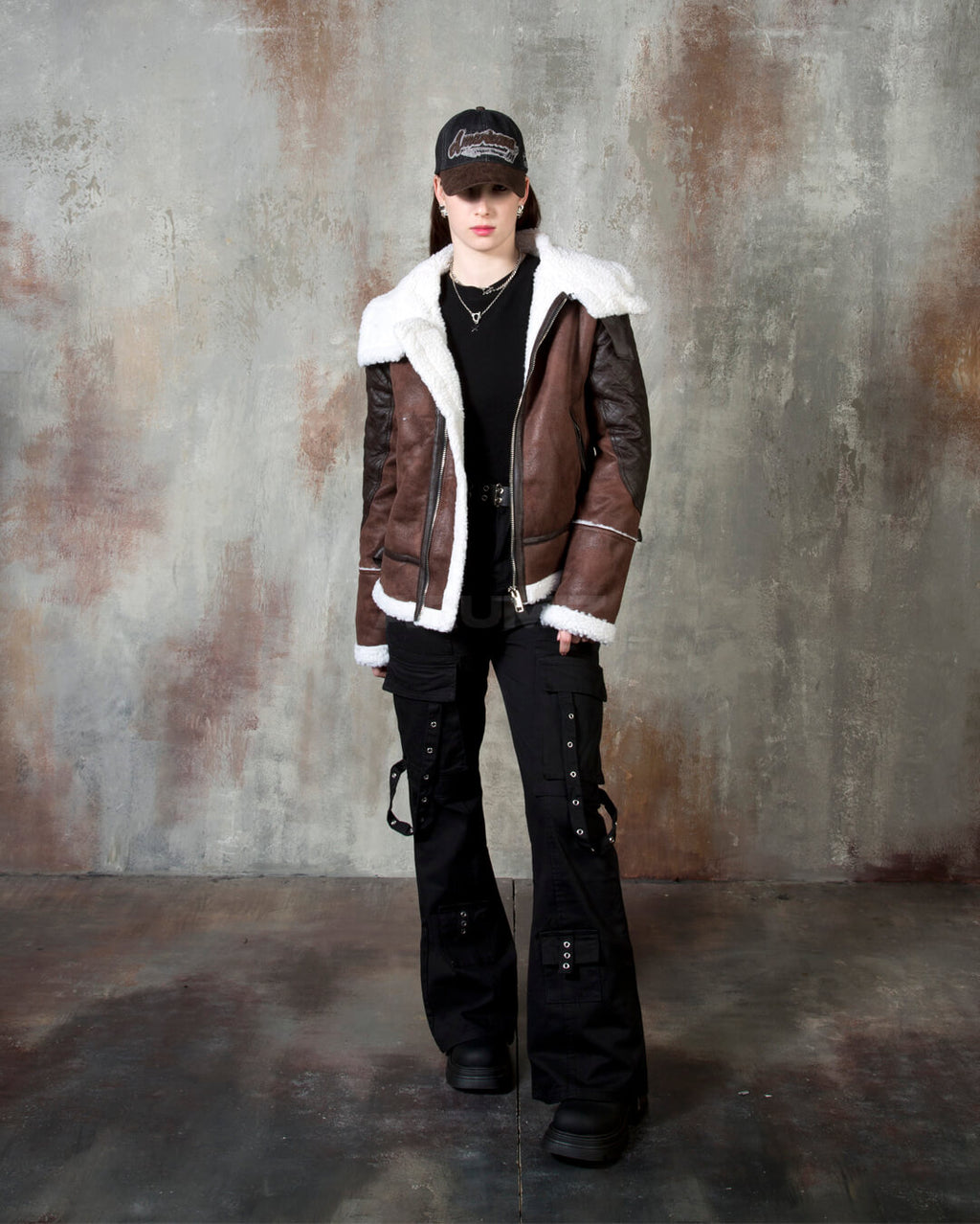 Techwear Strap Multi-Pocket Bootcut Cargo Pants