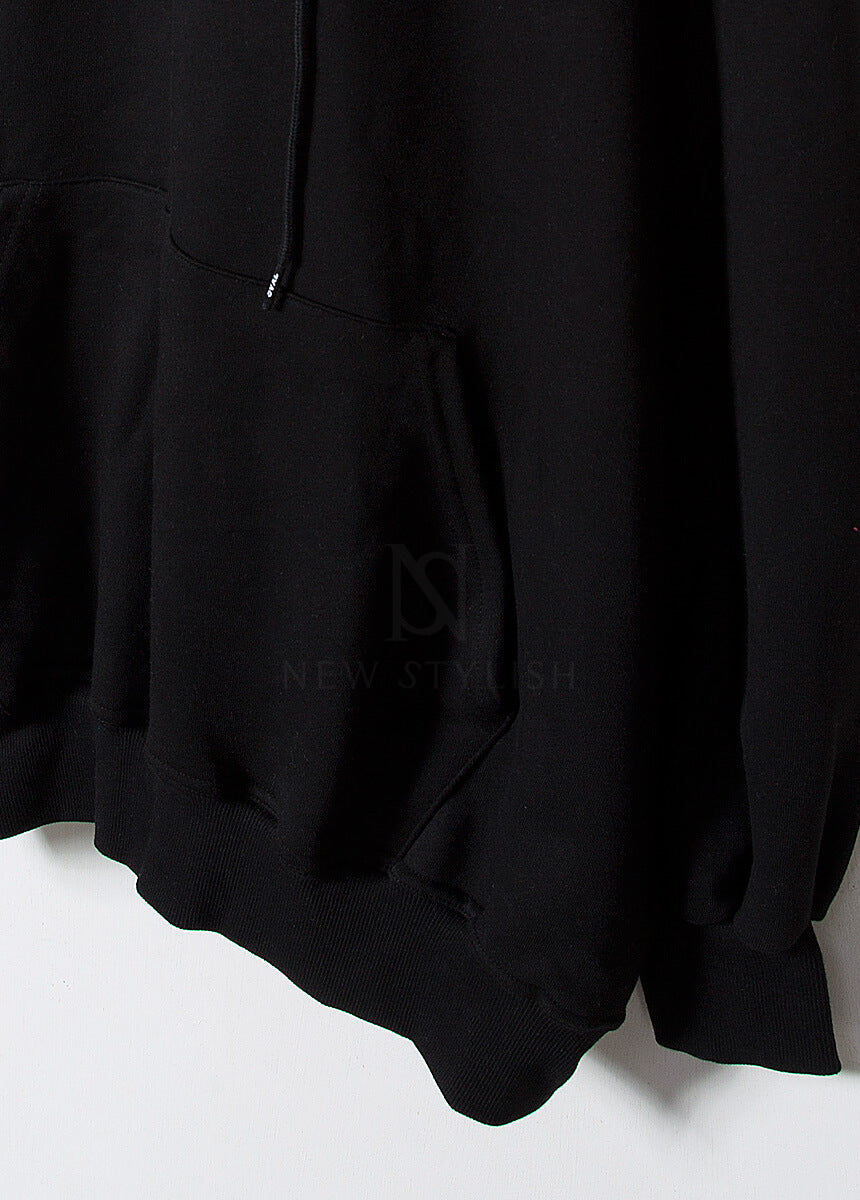 Vintage Cartoon Graphic Oversized Back-Print Hoodie