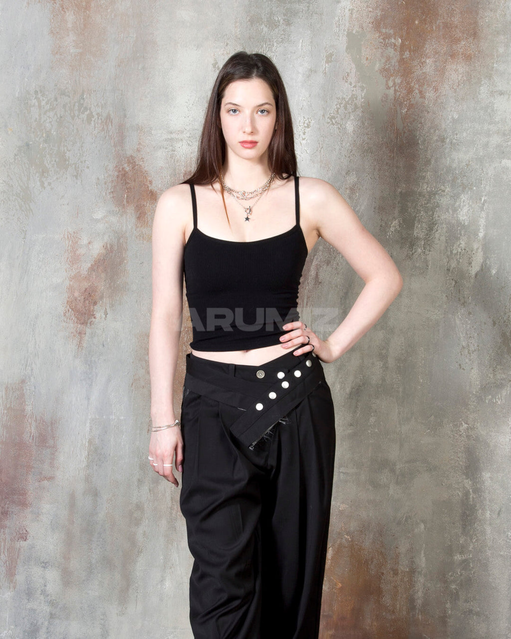Ribbed Slim Fit Cropped Bra Top Camisole