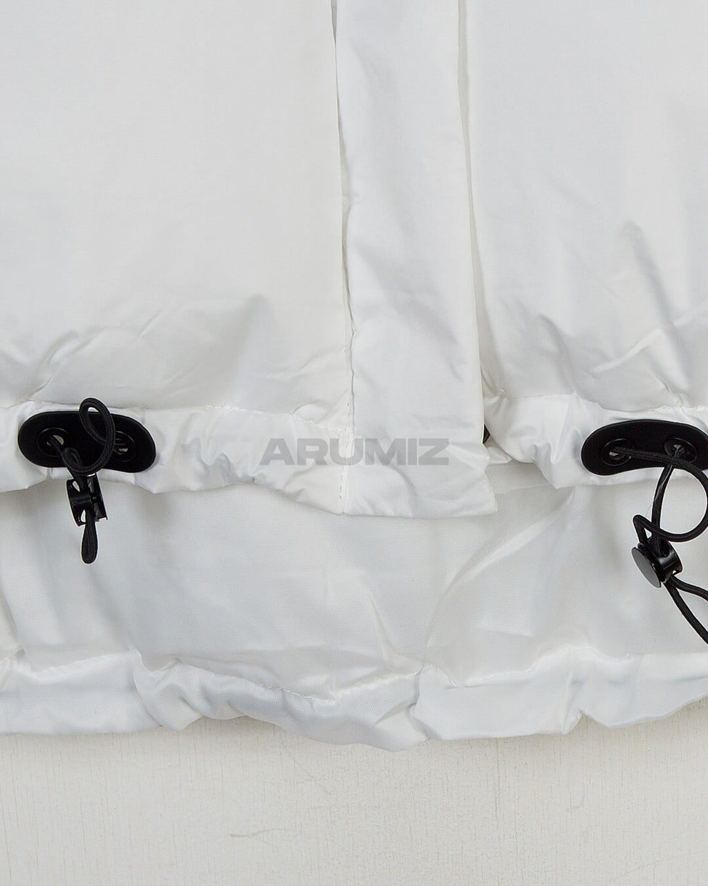Volume Hooded Cropped Puffer Jacket