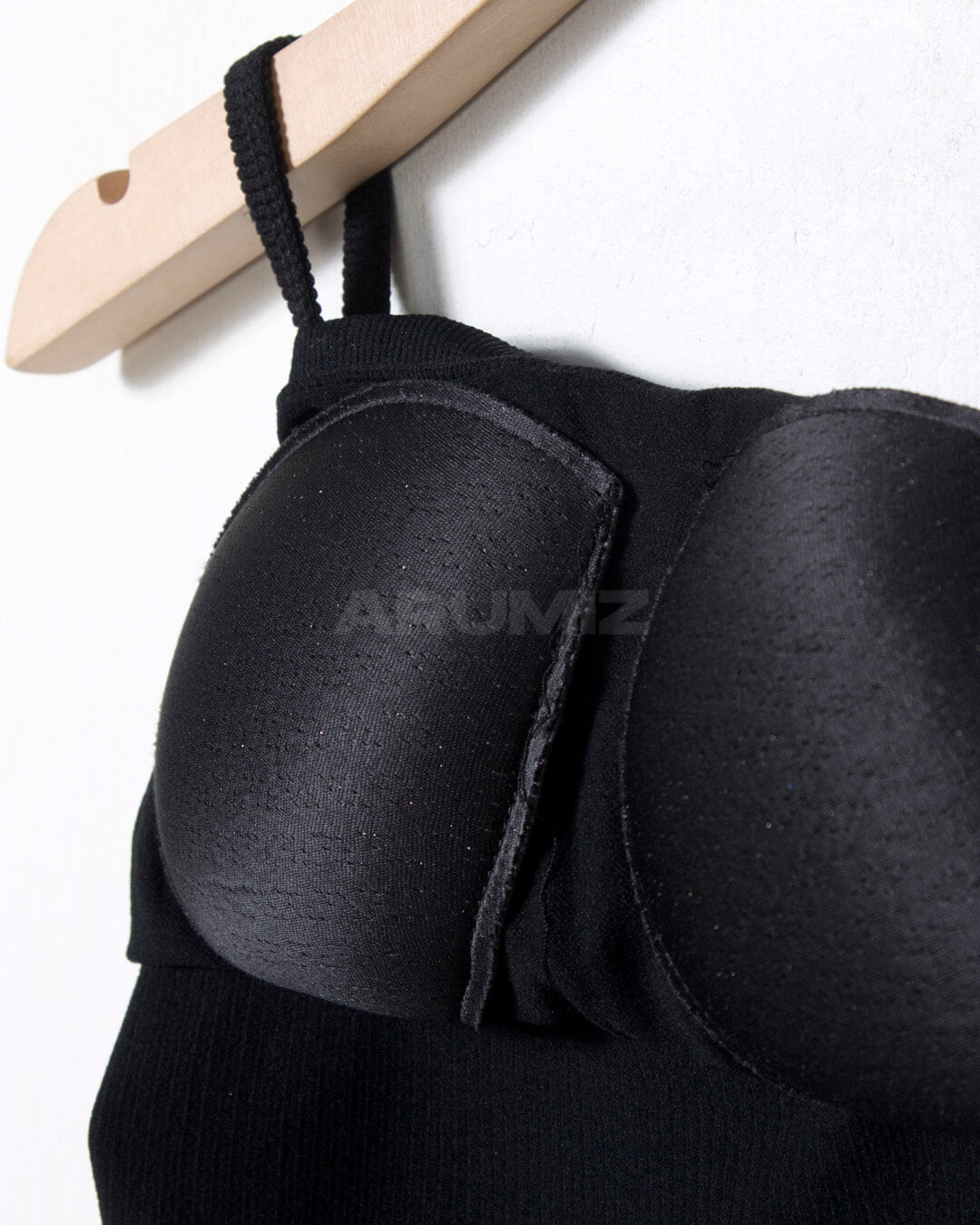 Ribbed Slim Fit Cropped Bra Top Camisole