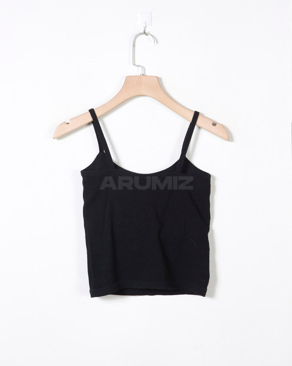 Ribbed Slim Fit Cropped Bra Top Camisole
