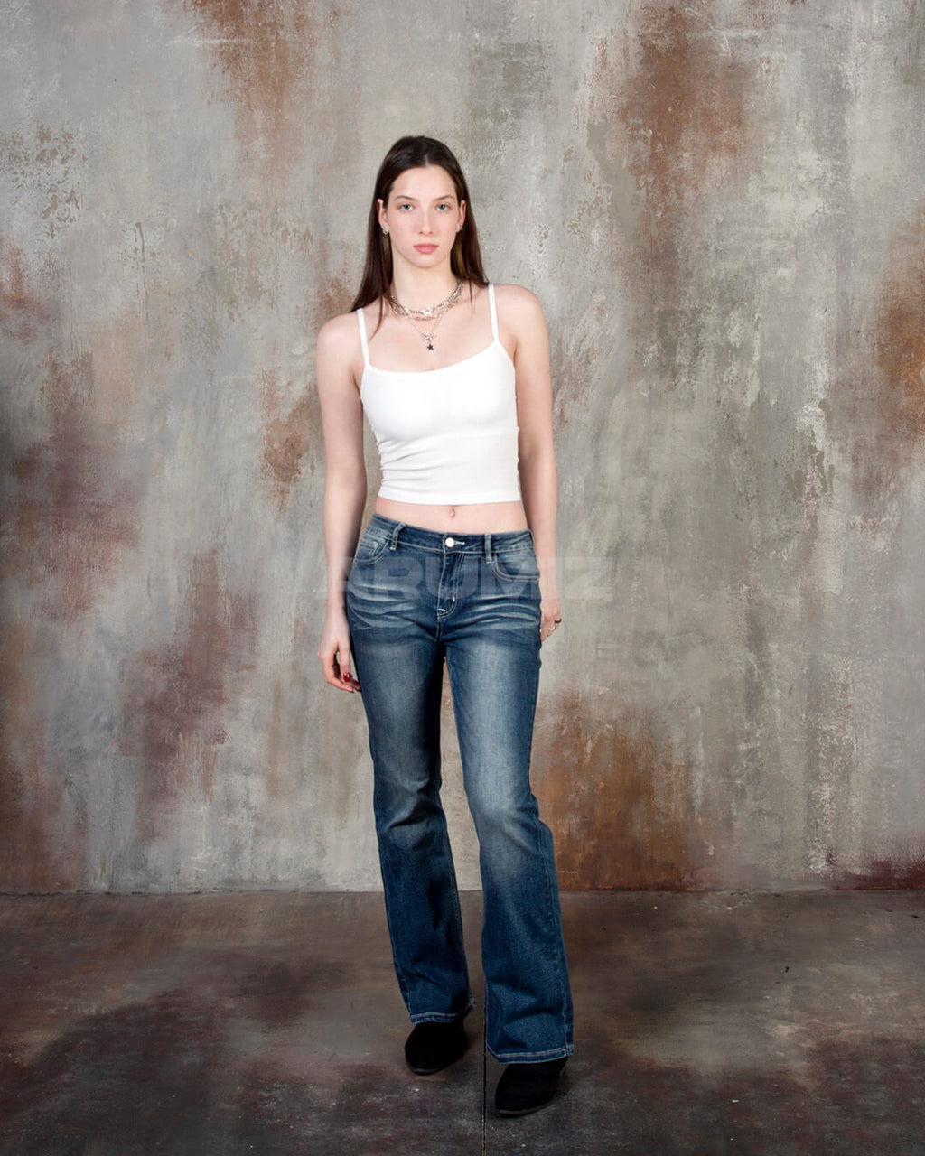 Ribbed Slim Fit Cropped Bra Top Camisole